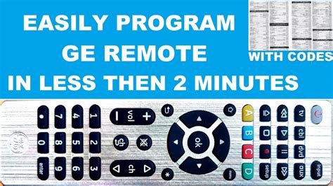 Ge ultra pro universal remote codes. Things To Know About Ge ultra pro universal remote codes. 